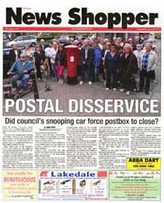 News Shopper front page, 20th July 2011