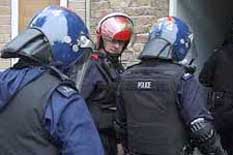 Police raid