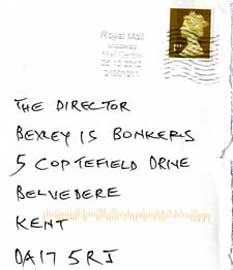 The Director, Bexley is Bonkers