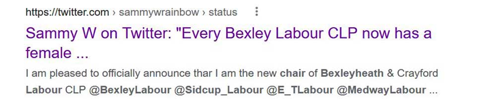 Bexleyheath Labour