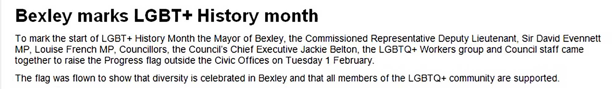 Bexley Bulletin