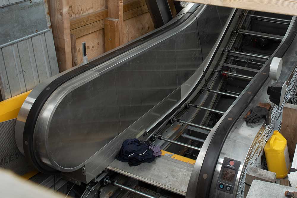 Crossrail escalator