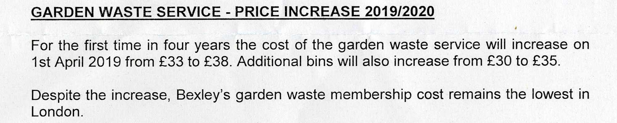 Garden waste