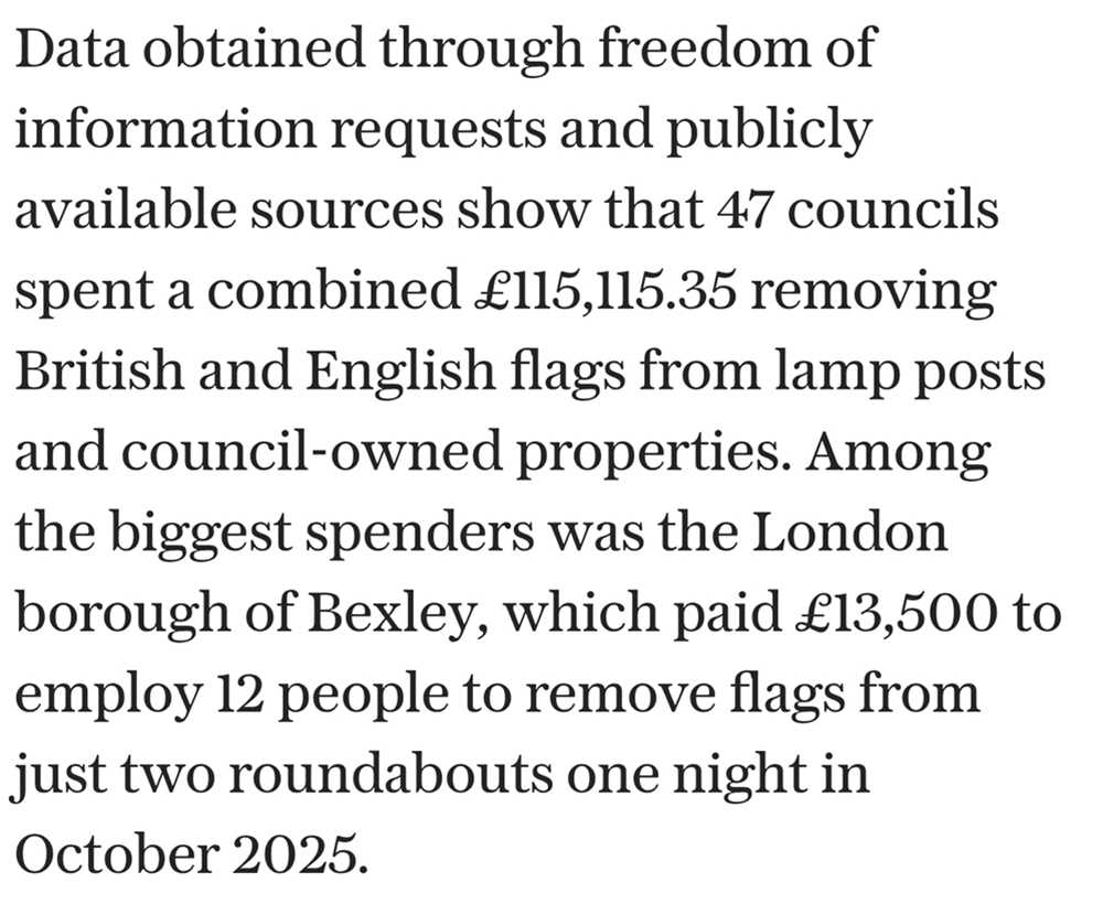 Sunday Telegraph report