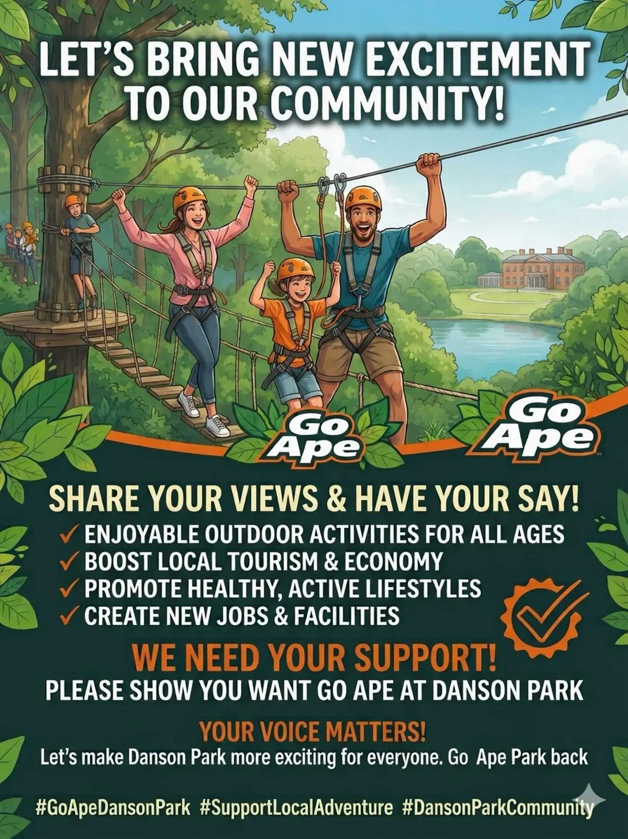 Support Go Ape