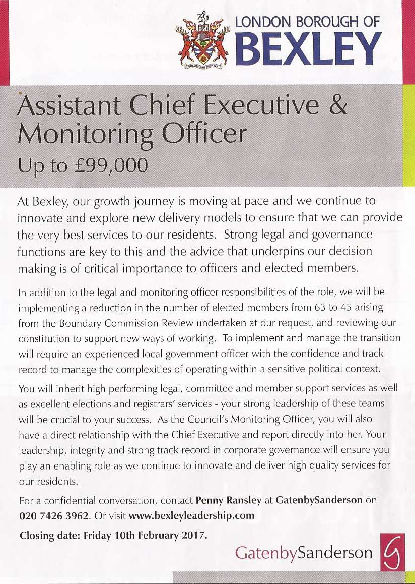 Assistant Chief Executive