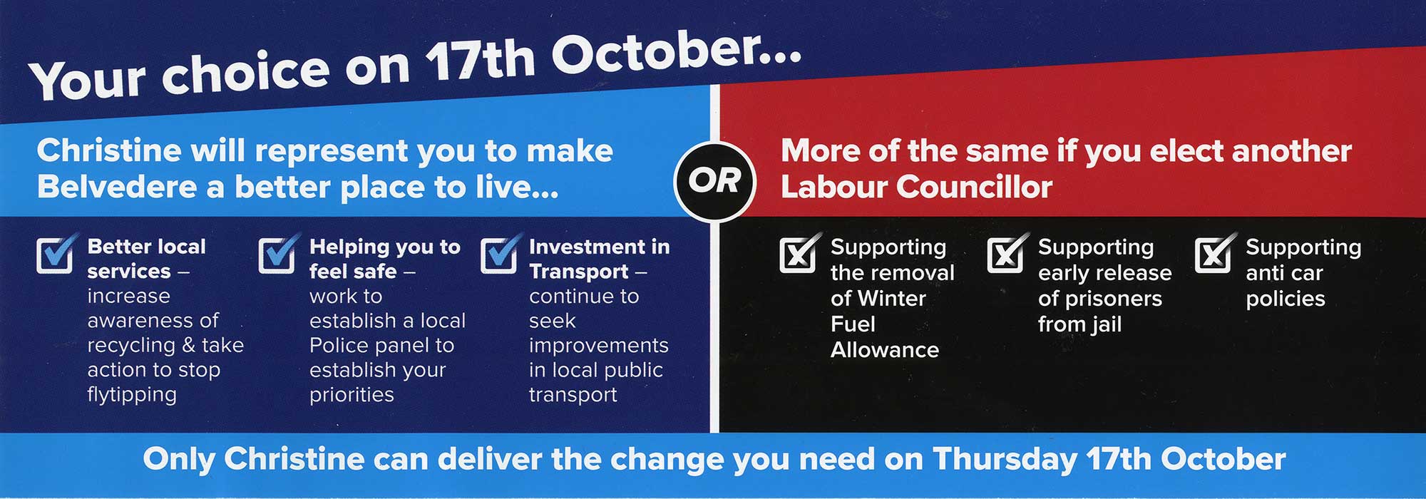 Third Conservative leaflet