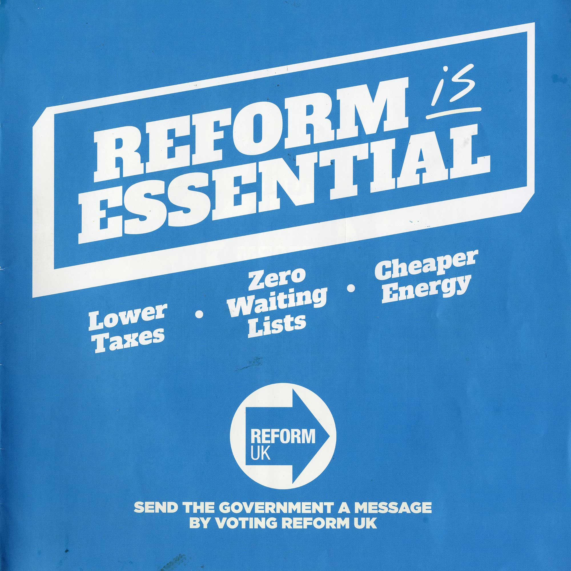 Reform UK Manifesto